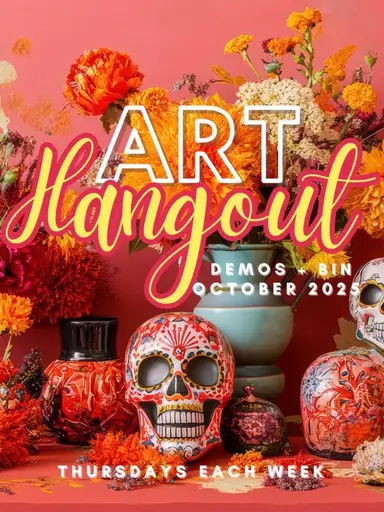 Art Hangout Co-host With Gigisvaultvariety 