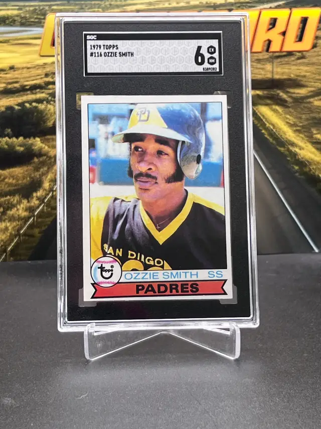 Ozzie Smith RC 1979 Topps SGC 6