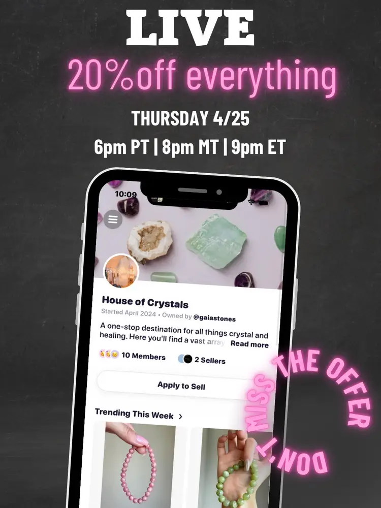 🔮Kiki Crystal 1st LIVE‼️20% OFF EVERYTHING