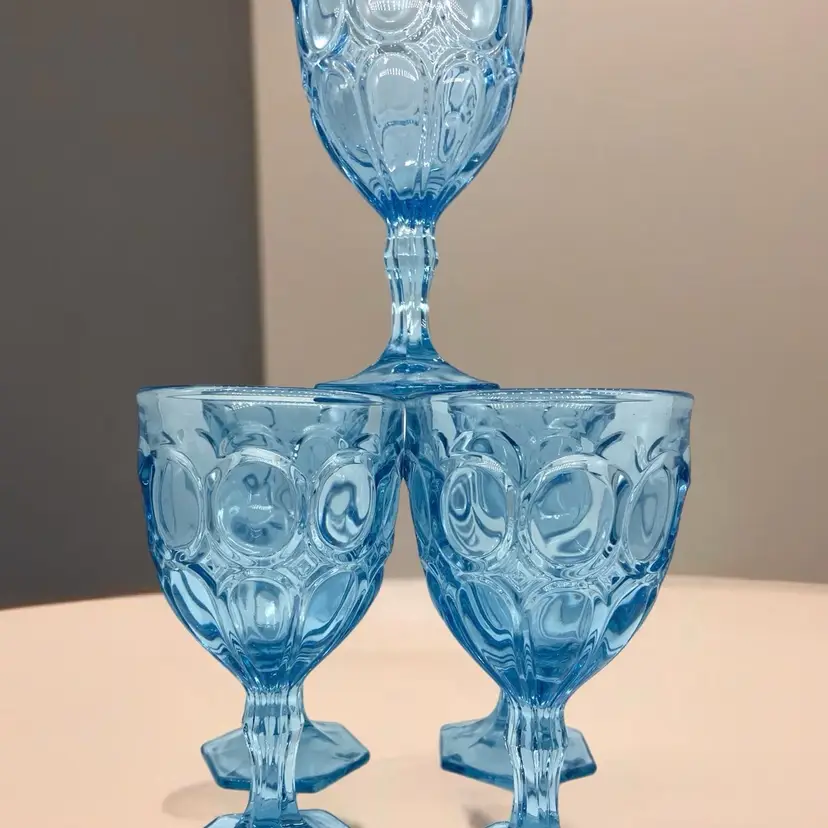 Fostoria Set Of Five Glasses