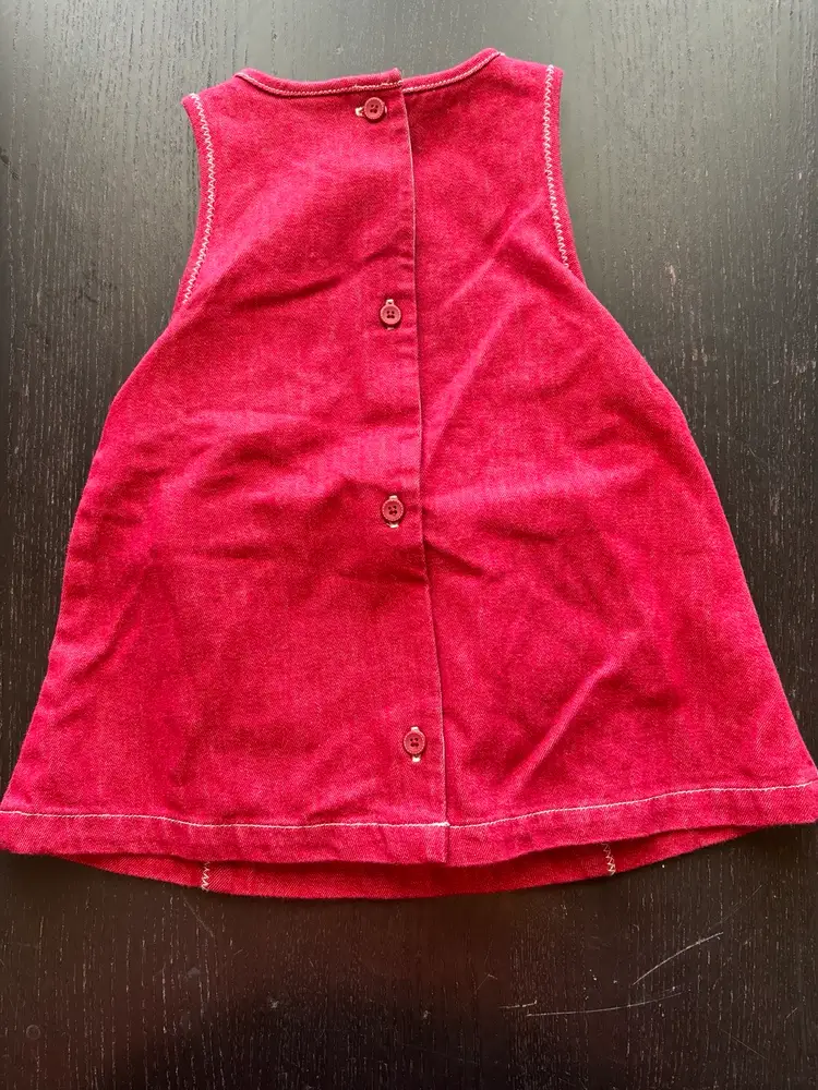 Janie And Jack New With Tags Baby Girl Dress Includes Diaper Cover