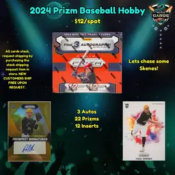 2024 Panini Prizm Baseball Hobby Box Stack Rip - Baseball Cards