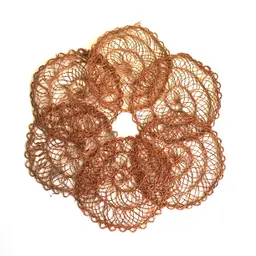 Set of 6 brown jute trivets / 6 jute doilies / boho jute trivets / boho jute doilies / brown jute doilies / boho planter decor