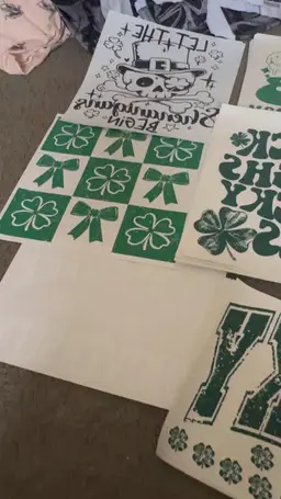 St Patrick’s day screenprint Bundle (50 Count)