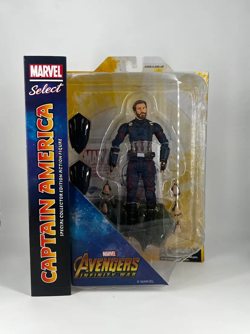Marvel Select Avengers Infinity War Captain America NIB