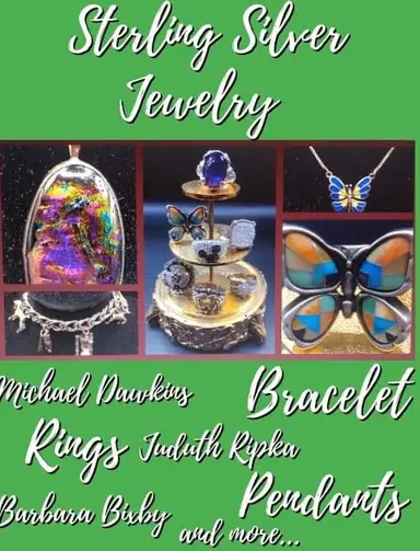 Sterling silver jewelry show Vintage to modern