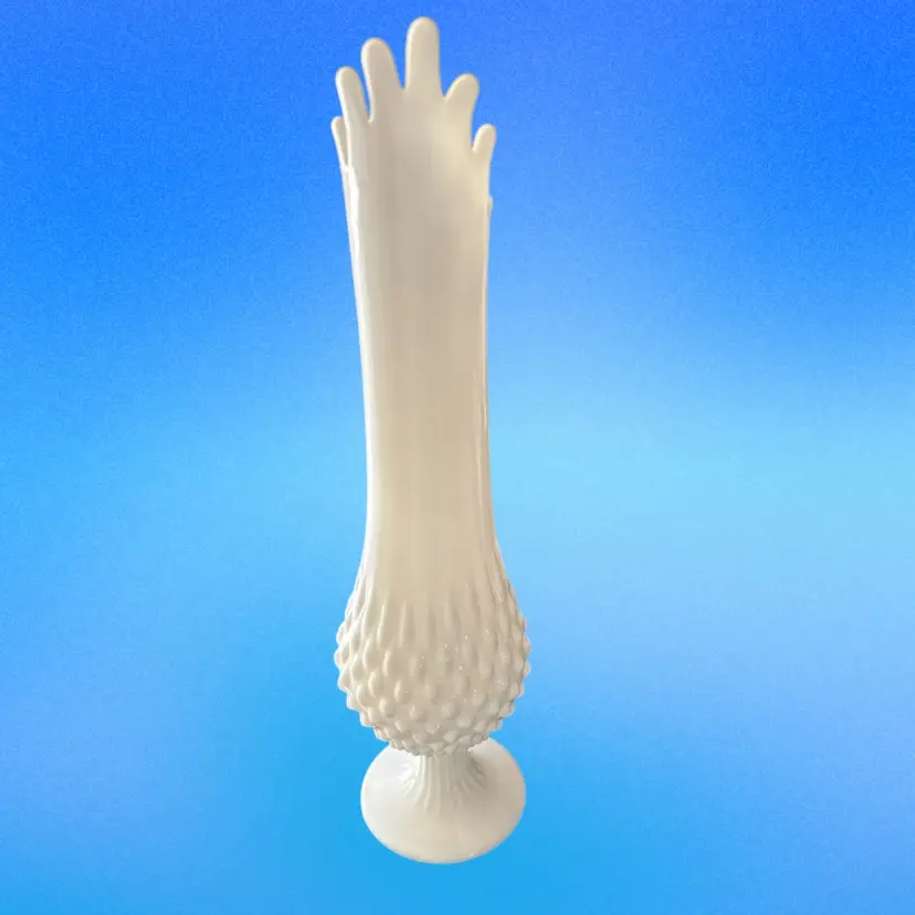 19 Fenton Hobnail Swung Vase