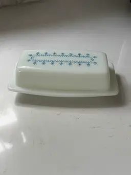 Pyrex Butter Dish With Lid