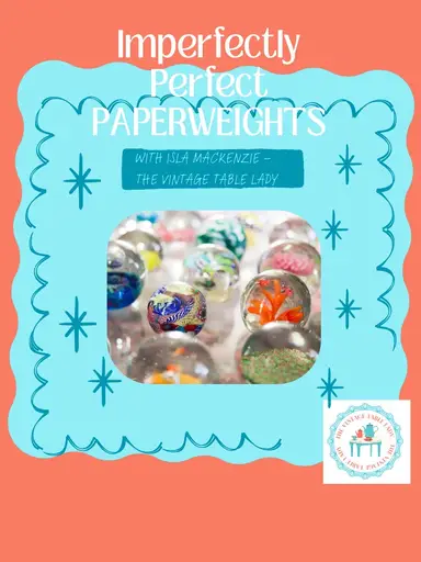 Imperfectly Perfect PAPERWEIGHTS - $5 & $10 Starts - All Have Itty Bitty Imperfections & Are Still Stunning (Just Like Us! 🥰)