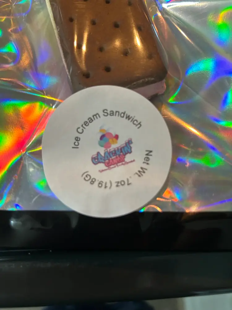 Neapolitan Ice Cream Sandwich Freeze Dried