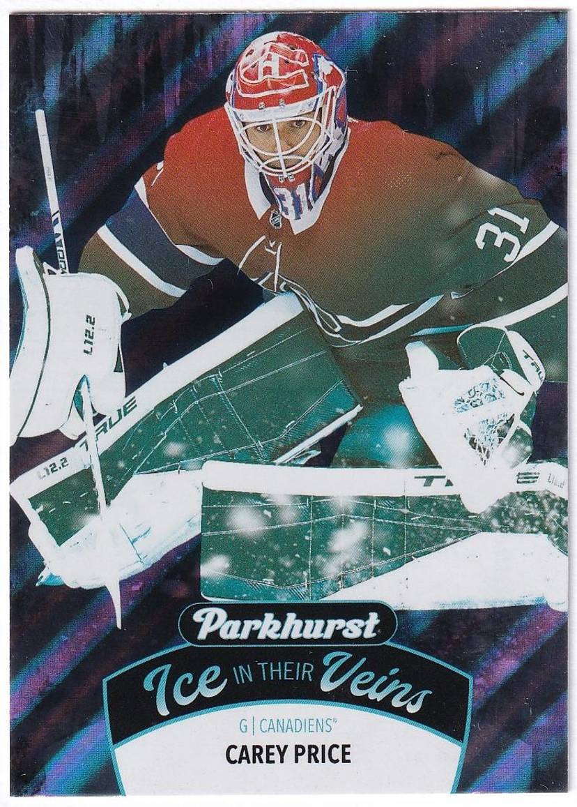 202122 Parkhurst Ice in Their Veins IV10 Carey Price Montreal