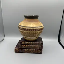 Vintage Mid-Century Modern WGP Dümler & Breiden "Terra" Vase 6”x 3.5”