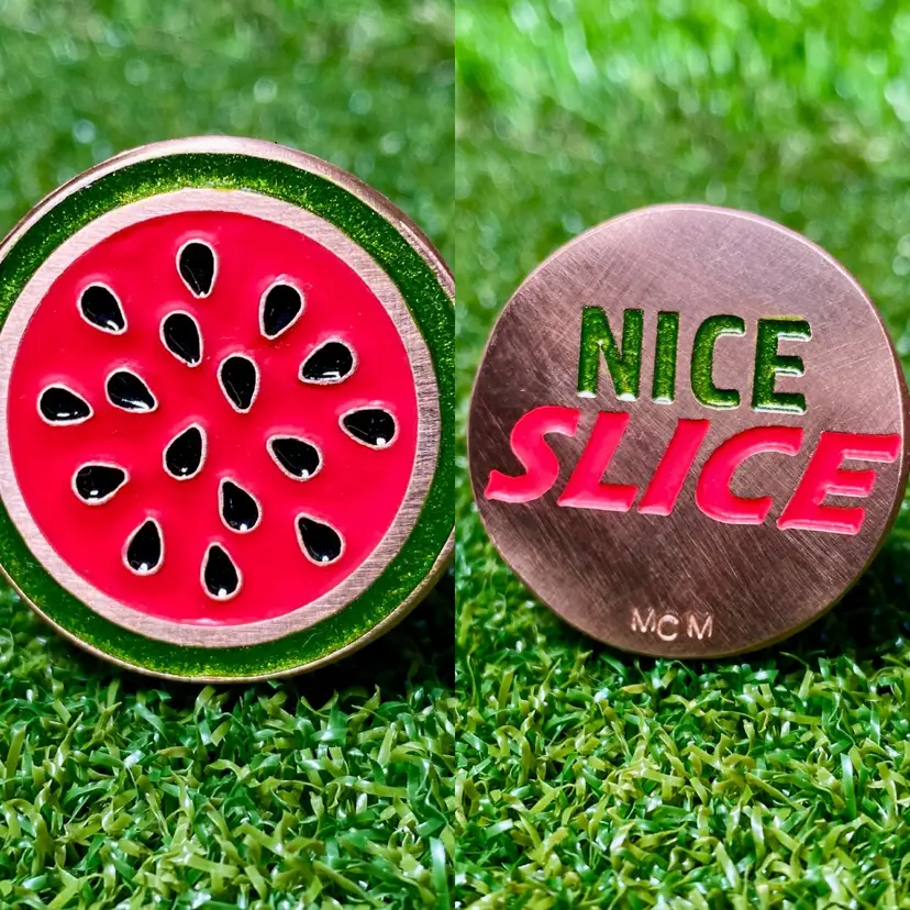 Nice Slice Custom Ball Marker