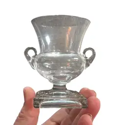 Duncan And Miller Glass Toothpick Holder