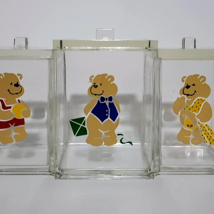 Pansy Ellen Acrylic Canisters