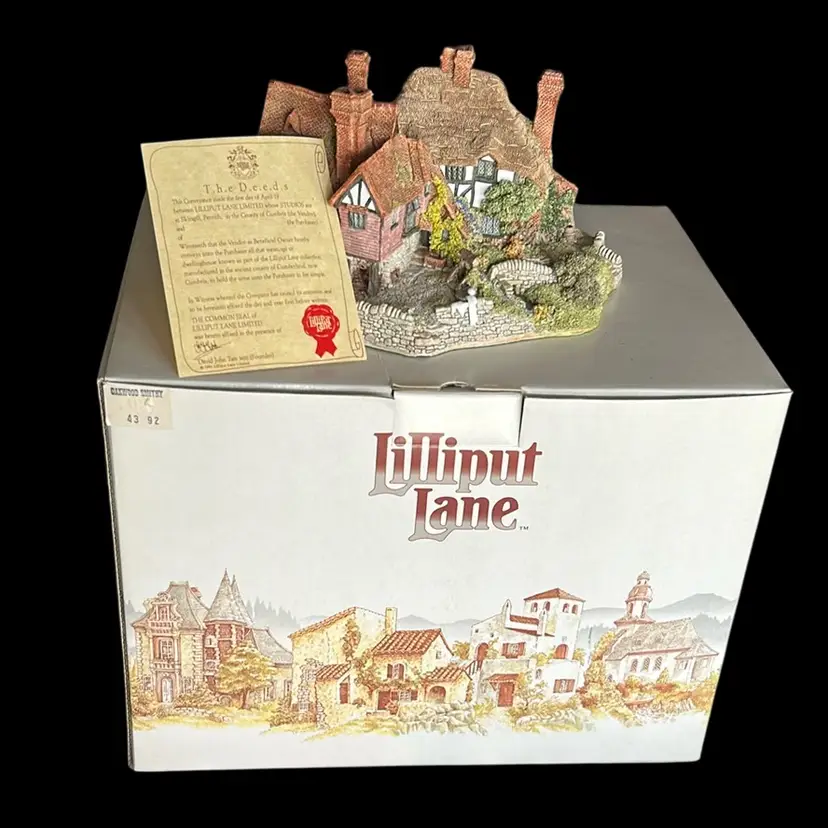 1992 Lilliput Lane Oak wood Smithy