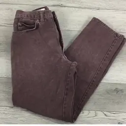 #01 - Rigolletto Purple/brown Jeans - No Tag See Measurements