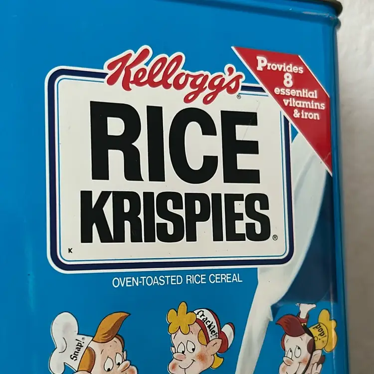 Rice Krispies Tin