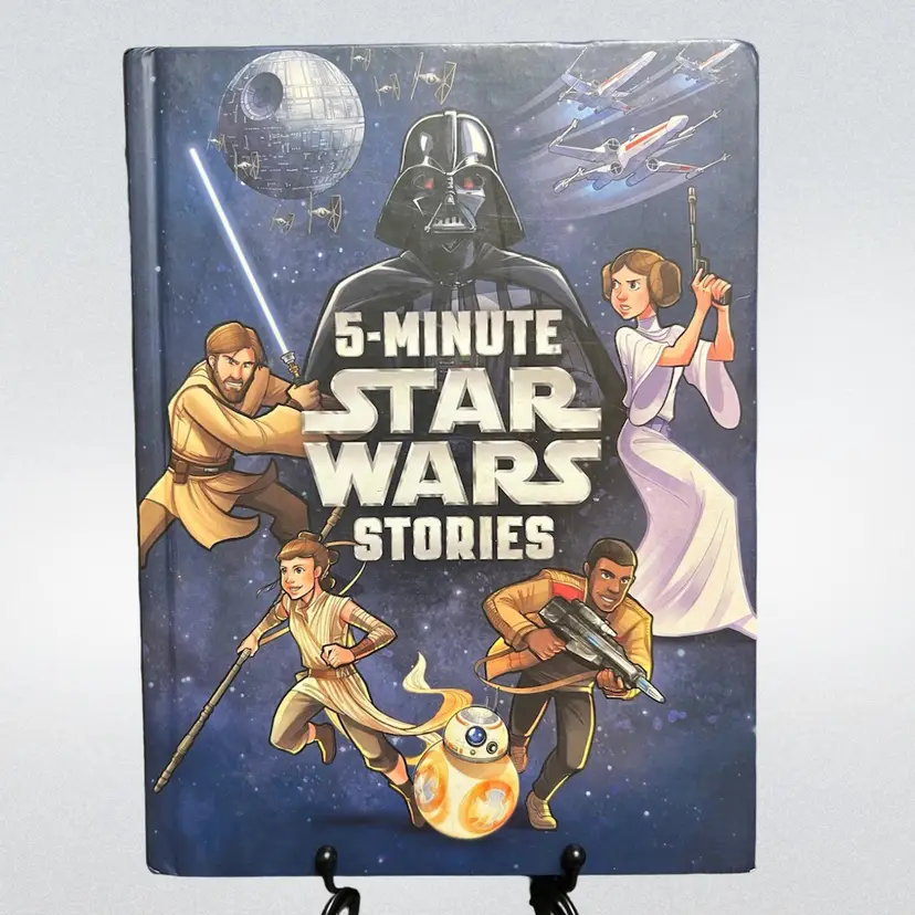 MARKDOWN! Star Wars: 5 Minute Star Wars Stories Lucasfilm Press Hardcover 2015/2017 188 pages ~ 10.5x8”