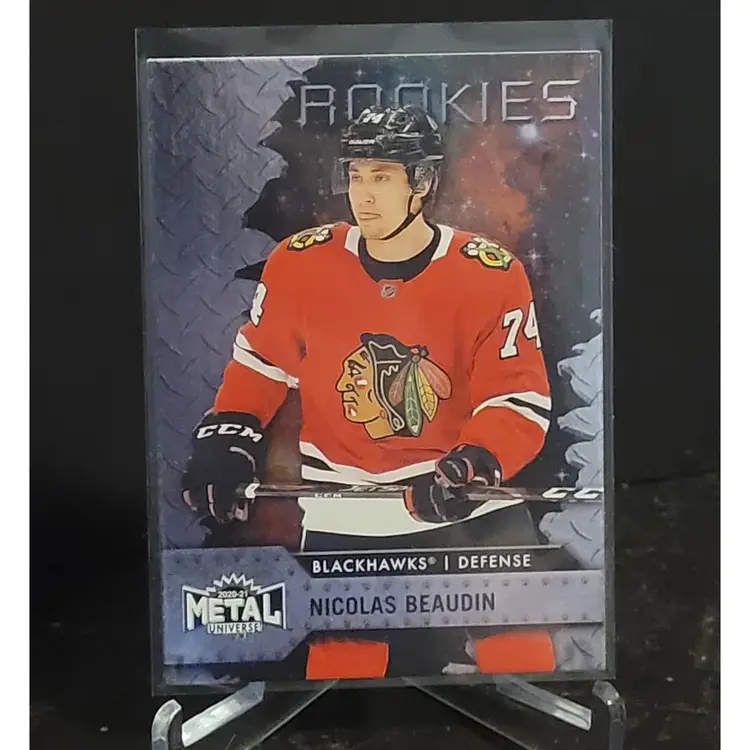 NICOLAS BEAUDIN * 2020-21 METAL NHL ROOKIES RC