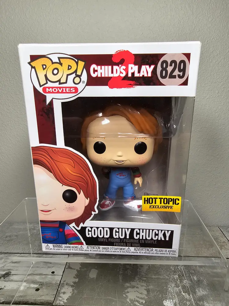 Child's Play 2 Good Guy Chucky - Hot Topic (HT) (Exclusive) Funko Pop #829
