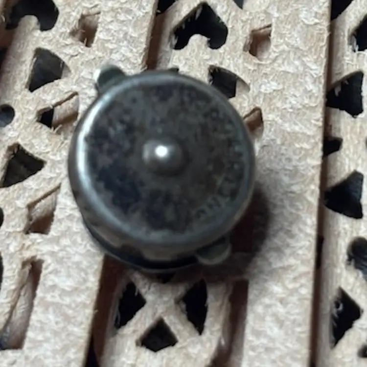 Enamel Tie Pin - Sterling Silver