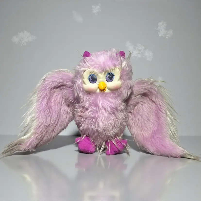 Vintage 1985 Doug & Debbie Henning Wonder Whims Purple Owl Plush