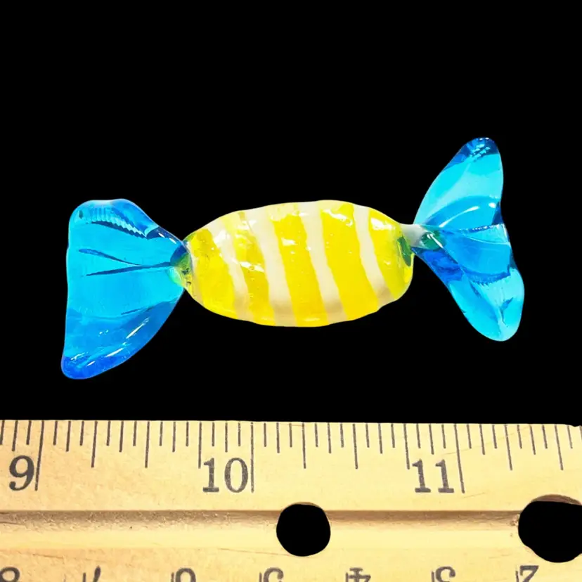 Vintage Unknown Artist Handblown Glass Candy Under 3β
