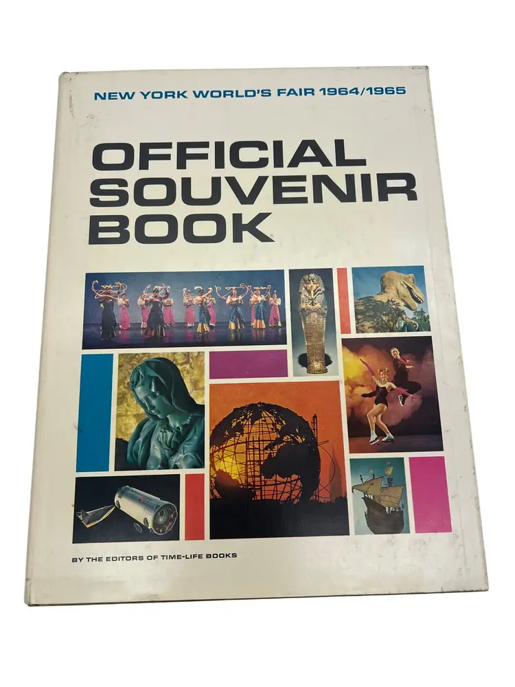 1964-65 New York World’s Fair Official Souvenir Book Time-Life Photos Hardback