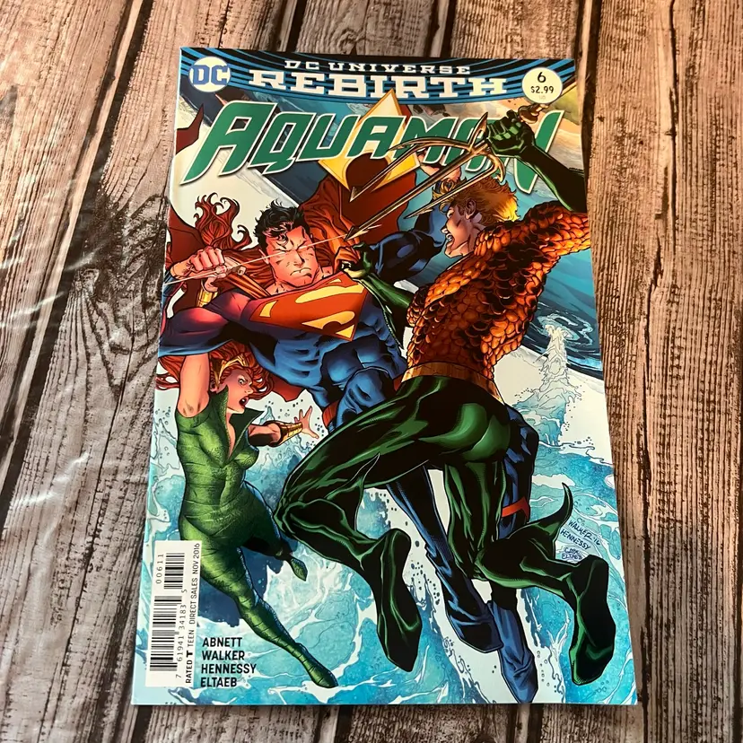 Aquaman #6 Comic Book 2016