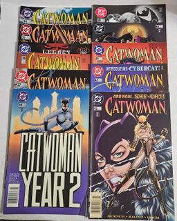 1996-97 Catwoman of the year 1 2 &3 +7 DC comics