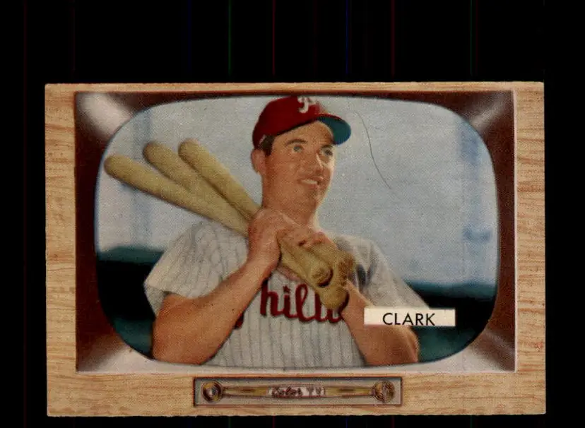 1955 Bowman #41 Mel Clark - (pk-tl3) - Philadelphia Phillies