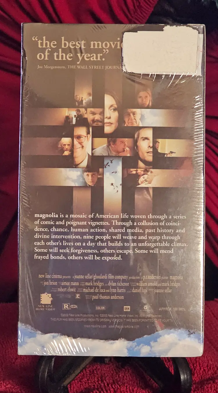 Magnolia (VHS, 2000, 2-Tape Set) - Factory Sealed