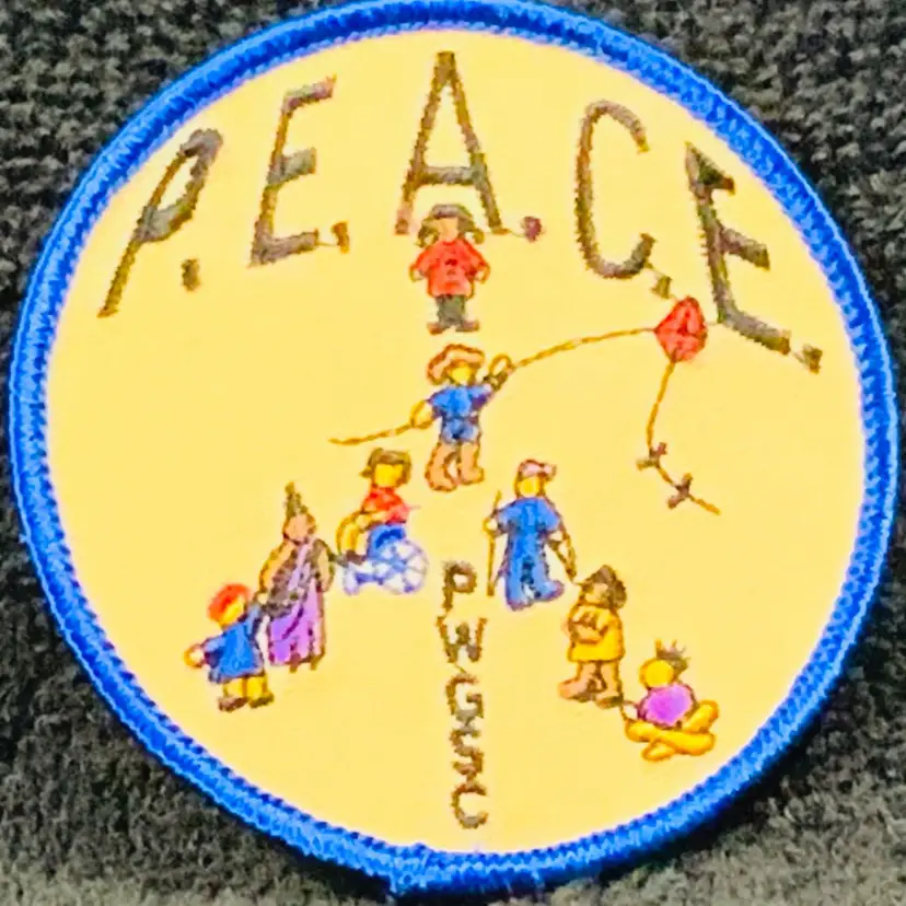 Vintage Scouting Fun Patch: PWGSC PEACE