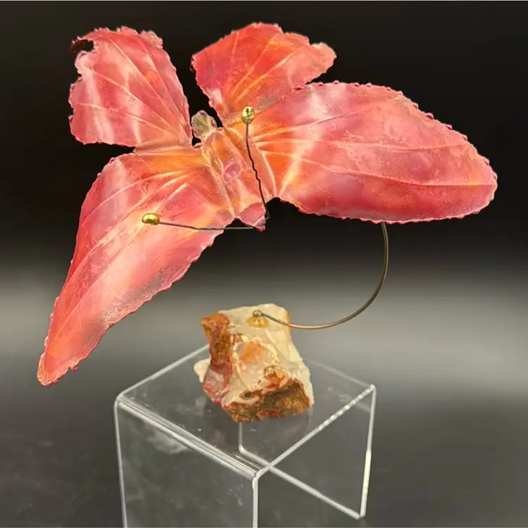 #01 Elegant Butterfly Metal Sculpture