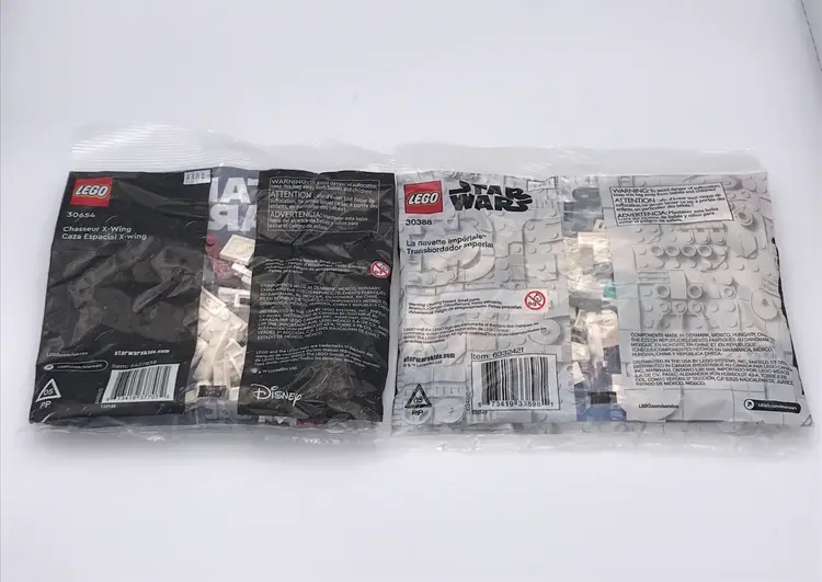 LEGO Star Wars 30654 X-Wing Starfighter & 30388 Imperial Shuttle. NEW/SEALED