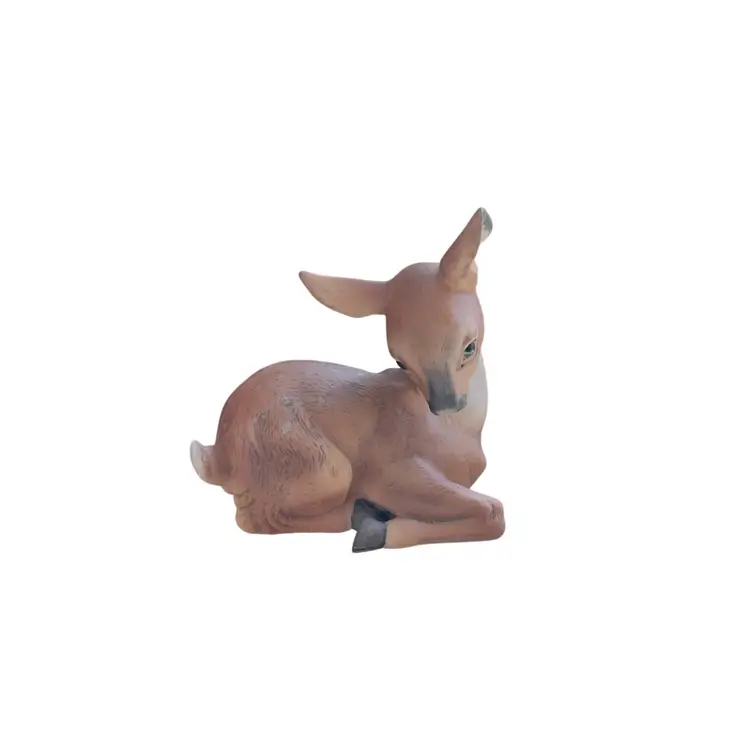 Vintage Deer Figurine"Fanny" the White-Tailed FawnBy artist Roger J. Brown 1978