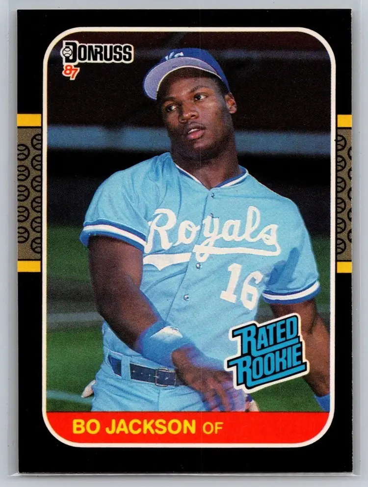 Bo Jackson 1987 Donruss #35 RC Kansas City Royals