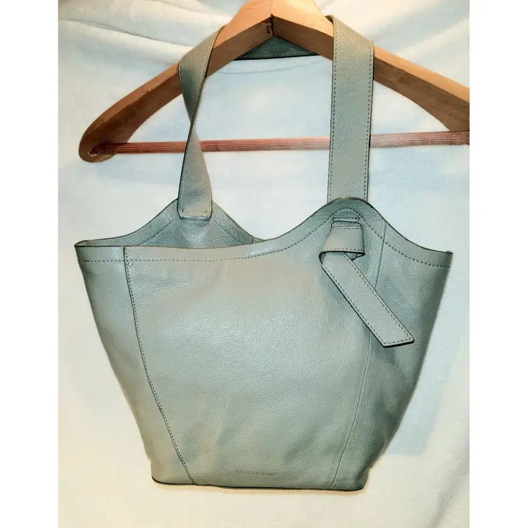 Lucky Brand Shoulder Bag Olive Green Grey Handbag Purse