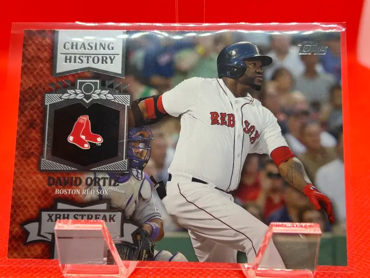 David Ortiz - 2013 Topps Chasing History XBH Streak Boston Red Sox