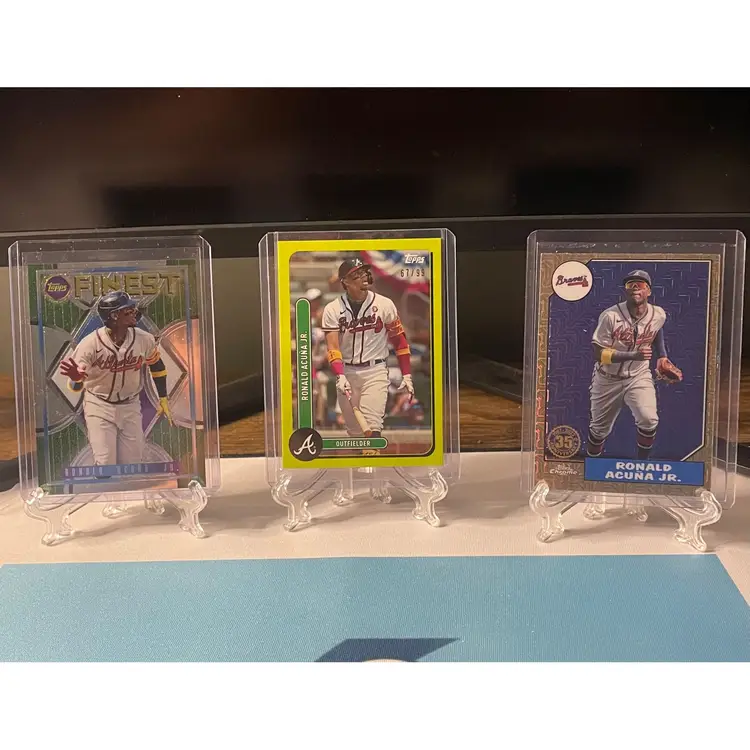 Ronald Acuña 3 Card Bundle #2