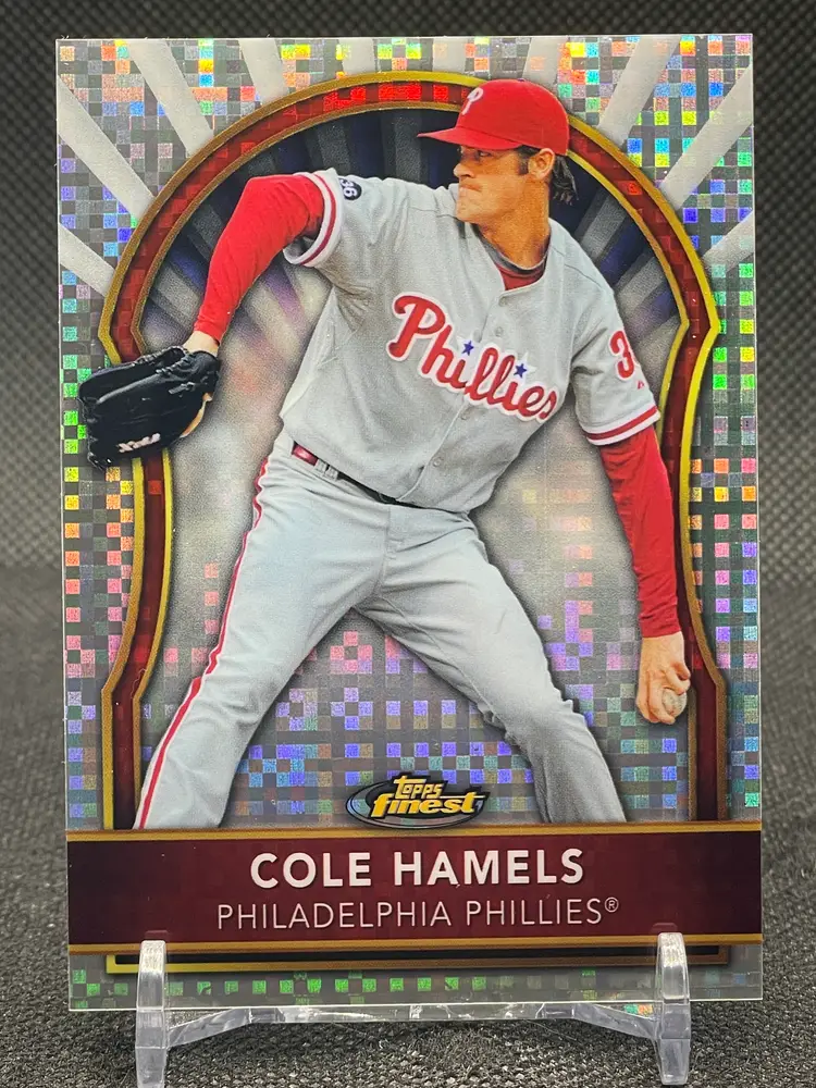 2011 Topps Finest - Cole Hamels #24 X-Fractor /299