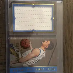 2016-17 Klay Thompson Finals Jersey