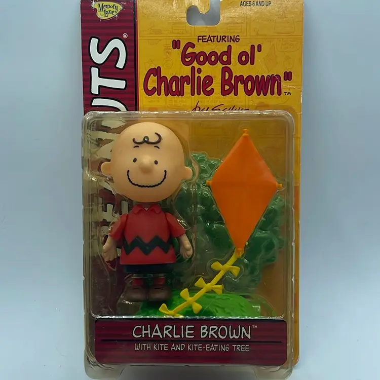 Peanuts Charlie Brown figure new in the box made by memory lane 5 inches