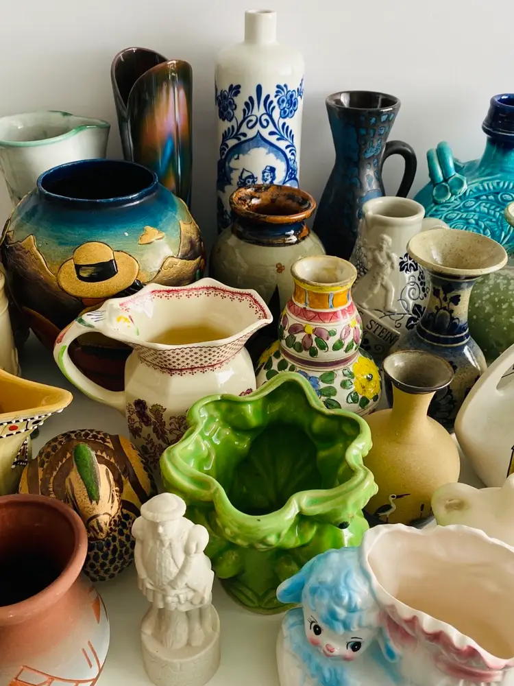 Pottery Express Train Do-Over! With Blue Tortoise Vintage - I Will Be Here If It Works!