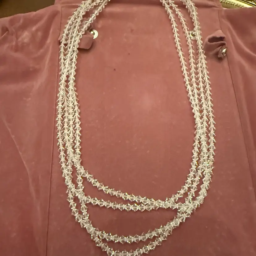 Crystal Necklace 80”