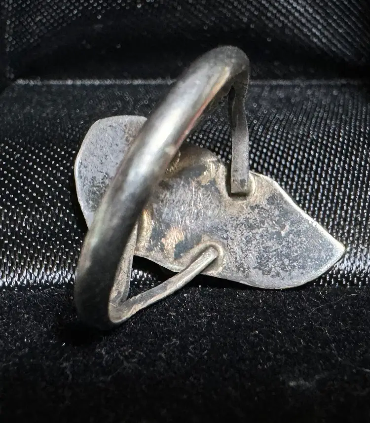 Sterling MOP Sz 6 Ring