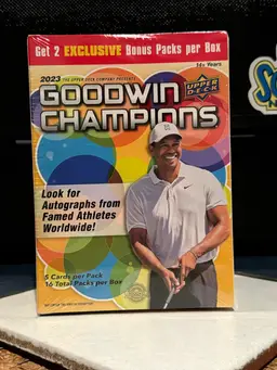 2023 Upper Deck Goodwin Champions Mega Box