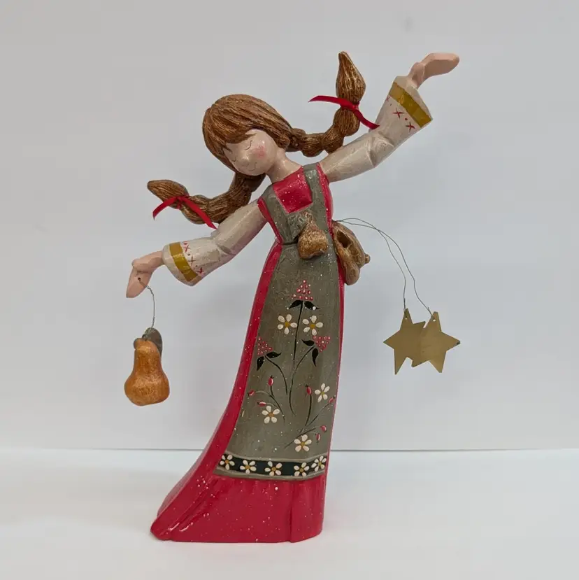 Vintage House of Hatten 12 Days of Christmas 9 Ladies Dancing by D Calla 2000