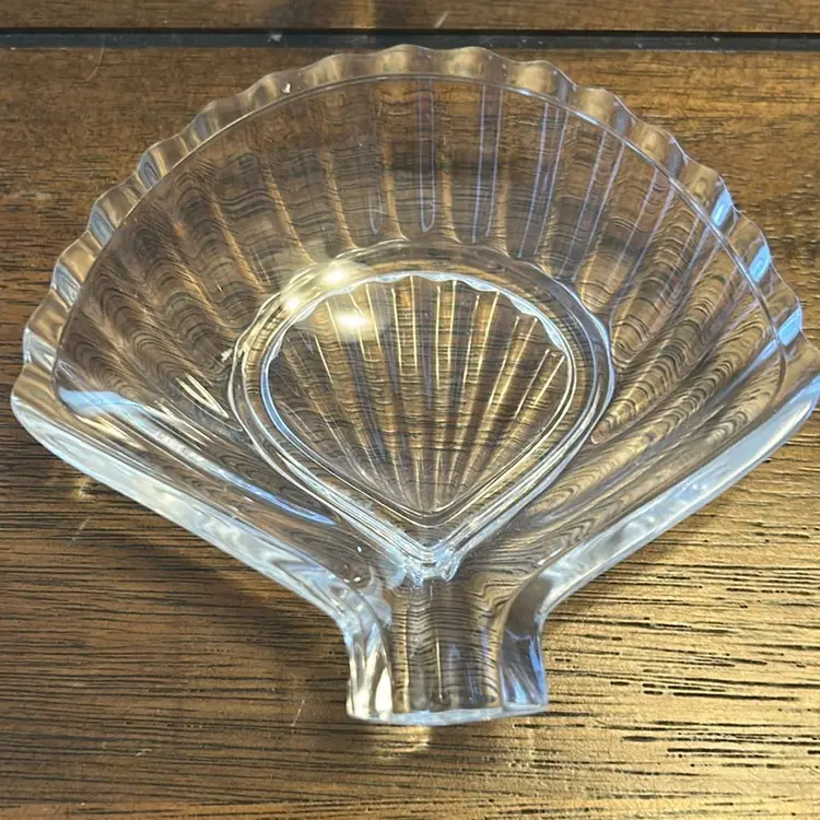 4 Val St Lambert Ashtray Or Trinket Dishes